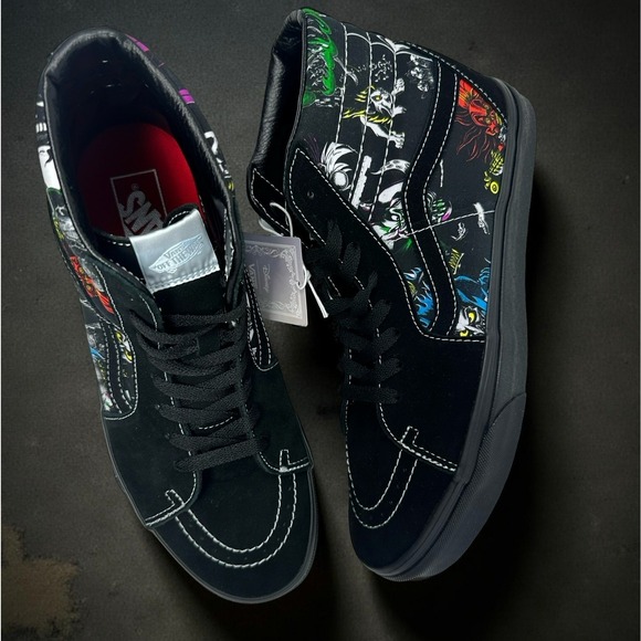 Vans Other - Disney x Vans SK8-Hi 100 Villains Sneakers Shoes Limited Edition M 6.5, W 8.0